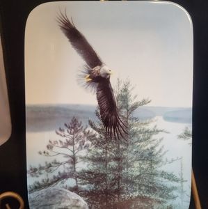 VTG Bradford Exchange 1996 "High Above The Crystal Lake" l. ed. Collection plate